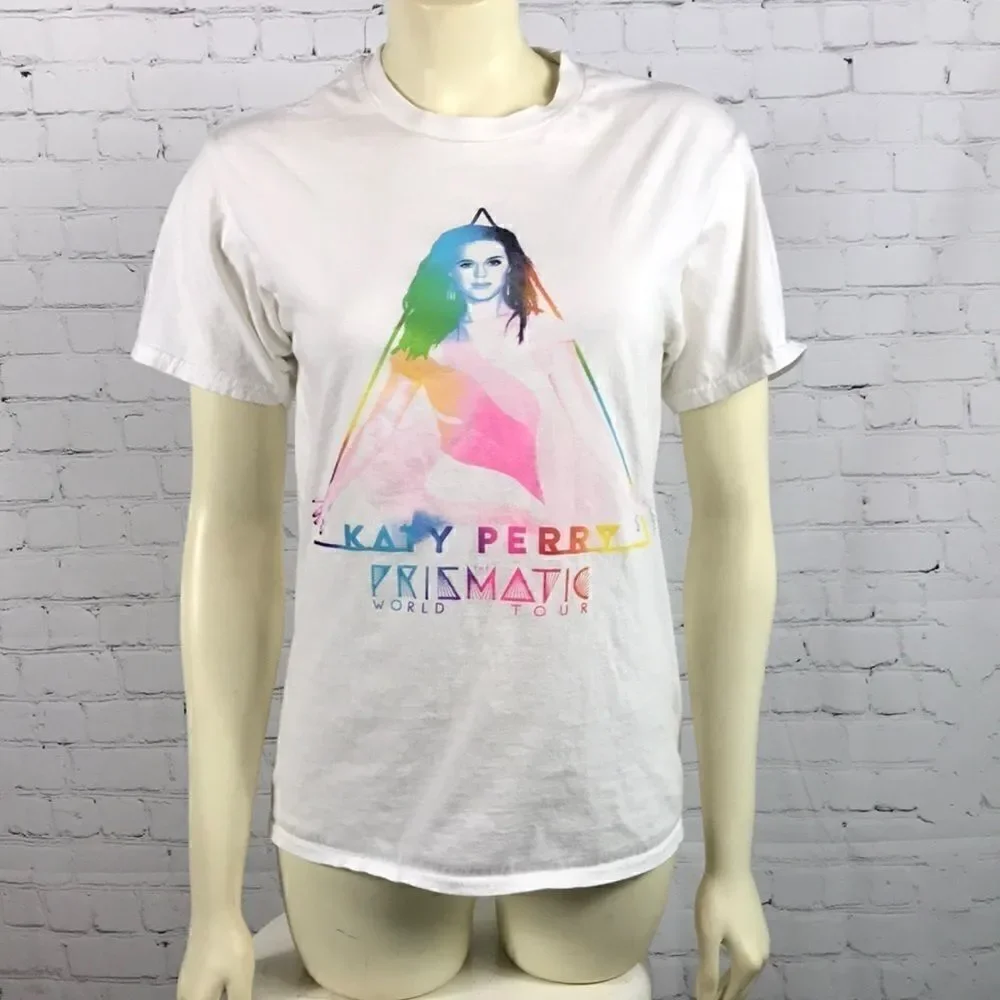 Katy Perry Prismatic World Tour T-shirt Small EUC